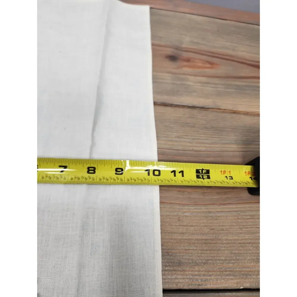 Linen Hand Painted Ruffle Christmas Tree Hand towel